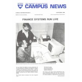 Campus News 6 September 1985