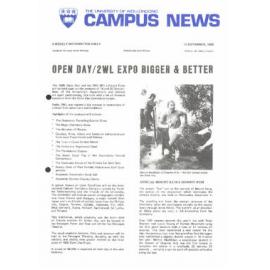 Campus News 13 September 1985