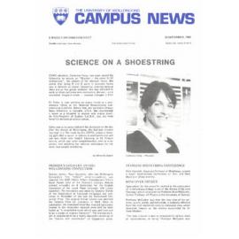Campus News 20 September 1985   