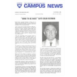 Campus News 18 October 1985  