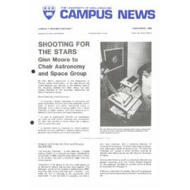 Campus News 1 November 1985   