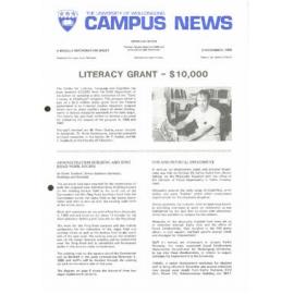 Campus News 8 November 1985   