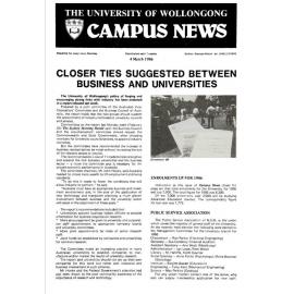 Campus News 4 March 1986  