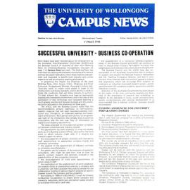 Campus News 11 March 1986  