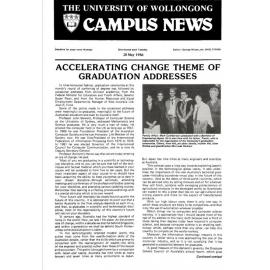 Campus News 20 May 1986