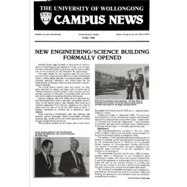 Campus News 8 July 1986