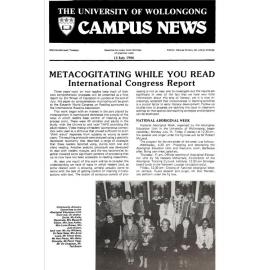 Campus News 15 July 1986