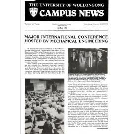 Campus News 22 July 1986