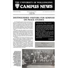 Campus News 5 August 1986   