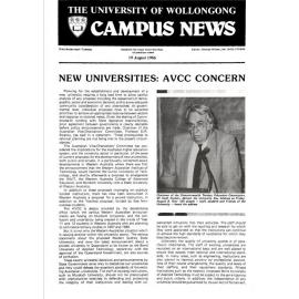 Campus News 19 August 1986  