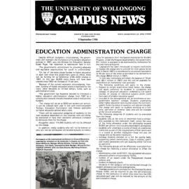 Campus News 9 September 1986  