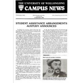 Campus News 16 September 1986  