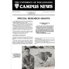 Campus News 23 September 1986  
