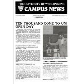Campus News 21 October 1986  