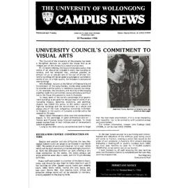 Campus News 25 November 1986  
