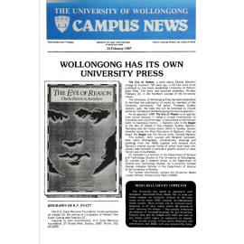 Campus News 24 February 1987