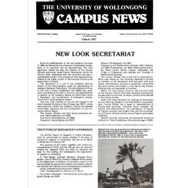 Campus News 3 March 1987