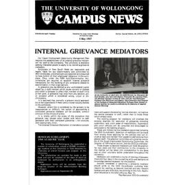 Campus News 5 May 1987