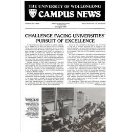 Campus News 25 August 1987  