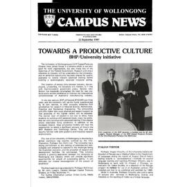 Campus News 22 September 1987  