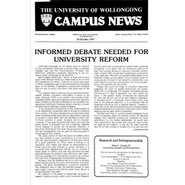 Campus News 20 October 1987   