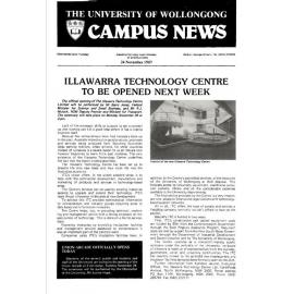 Campus News 24 November 1987  