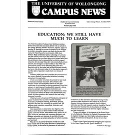 Campus News 9 February 1988   