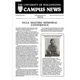 Campus News 8 March 1988