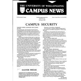Campus News 22 March 1988  