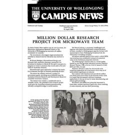 Campus News 12 April 1988