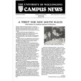 Campus News 26 April 1988  