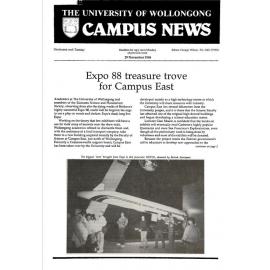 Campus News 29 November 1988 