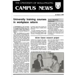 Campus News 20 March 1990  