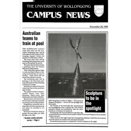 Campus News 20 November 1990  