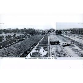 Bird's-eye view of Coking Plant Corrimal