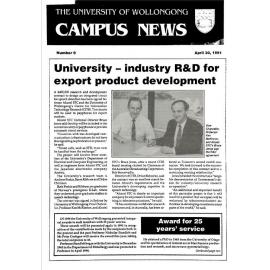 Campus News 30 April 1991 no 9