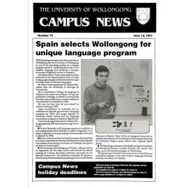Campus News 12 June 1991 no 15