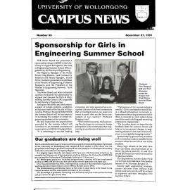 Campus News 27 November 1991 no 35