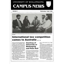 Campus News 1 April 1992 no 4  