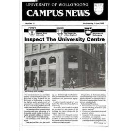 Campus News 3 June 1992 no 12  