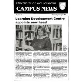 Campus News 5 August 1992 no 18