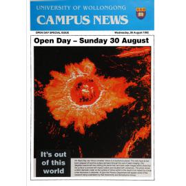 Campus News 26 August 1992