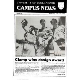 Campus News 9 December 1992 no 33