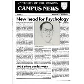 Campus News 27 January 1993 no 2 