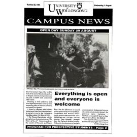 Campus News  4 August 1993 no 22