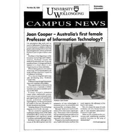 Campus News 2 November 1994 no 29