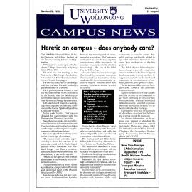 Campus News 21 August 1996 no 22