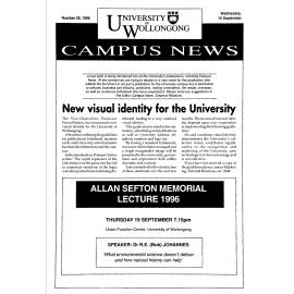 Campus News 18 September 1996 no 25