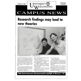 Campus News 9 October 1996 no 27