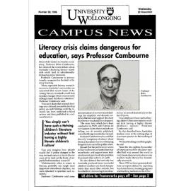 Campus News 20 November 1996 no 30